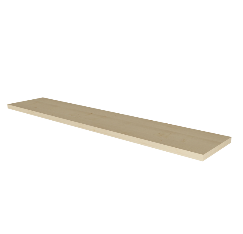 Maple Wood Shelf Board 48"W