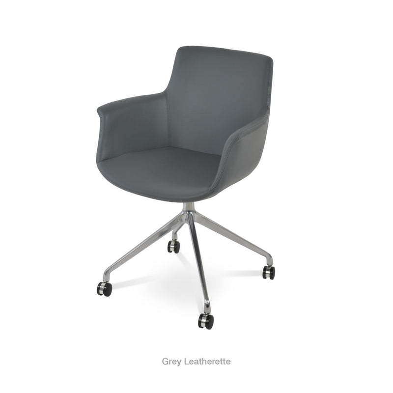 Bottega Arm Spider Swivel Chair