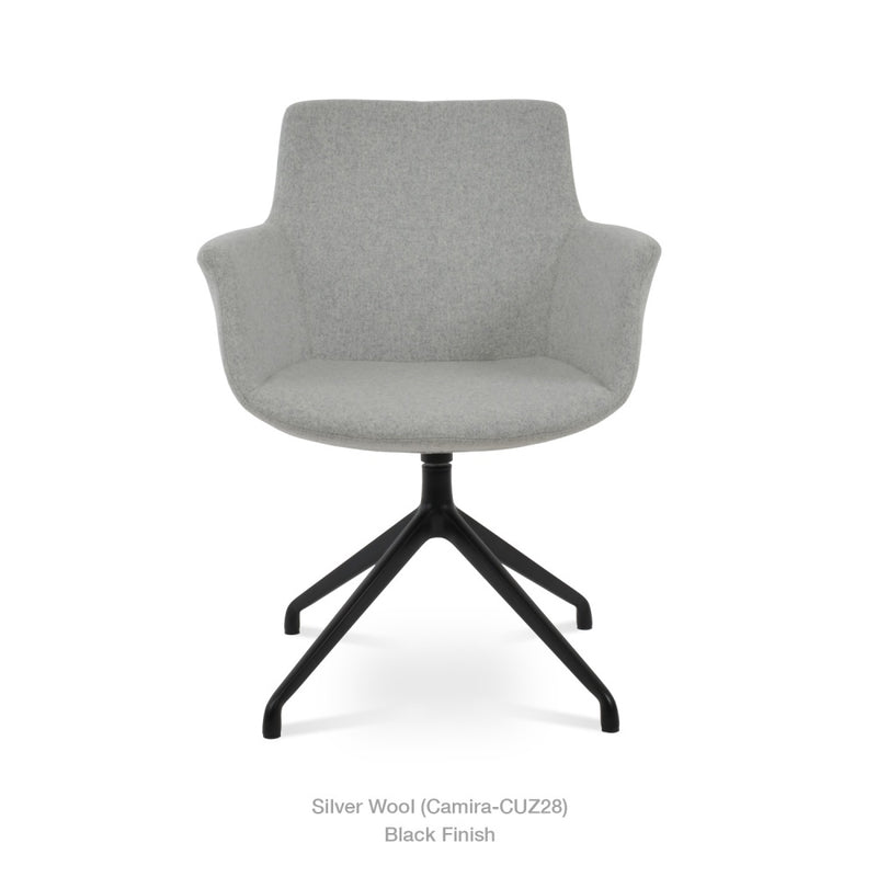 Bottega Arm Spider Swivel Chair