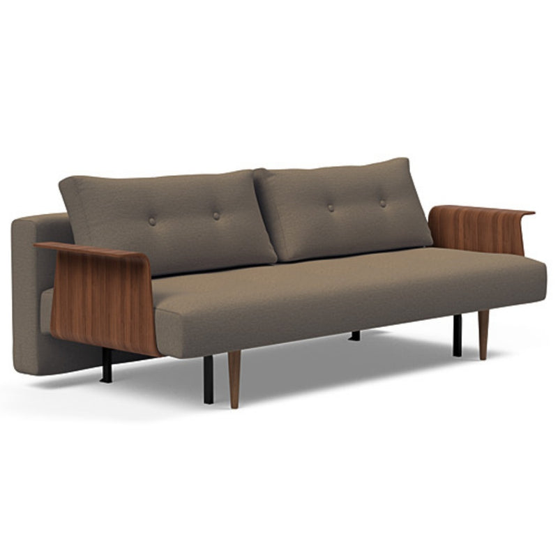 Recast Plus Sofa Bed Dark Styletto With Arms