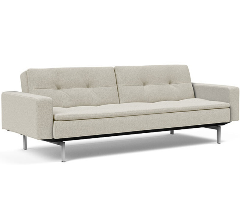 Dublexo Stainless Steel Sofa Bed With Arms