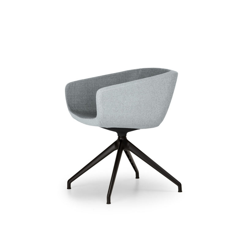 Arca Mini Chair 4-Spoke Aluminum Swivel Chair