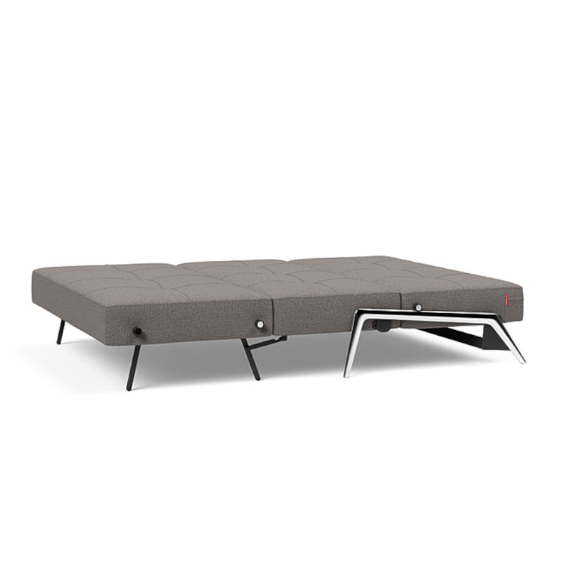 Cubed Full Size Sofa Bed With Alu Legs
