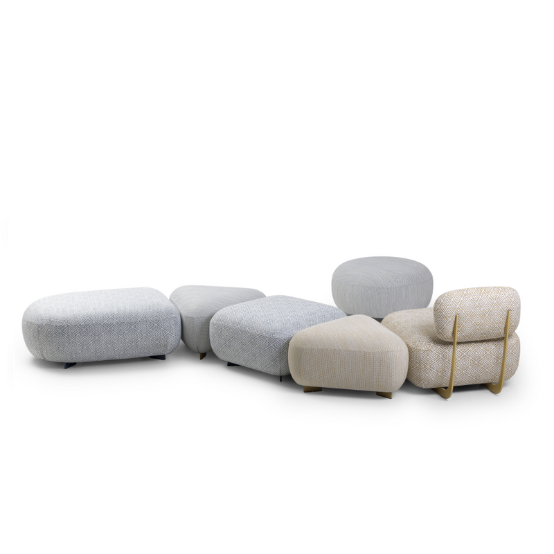 Code Out - Backrest for Round Pouf CD 80RO