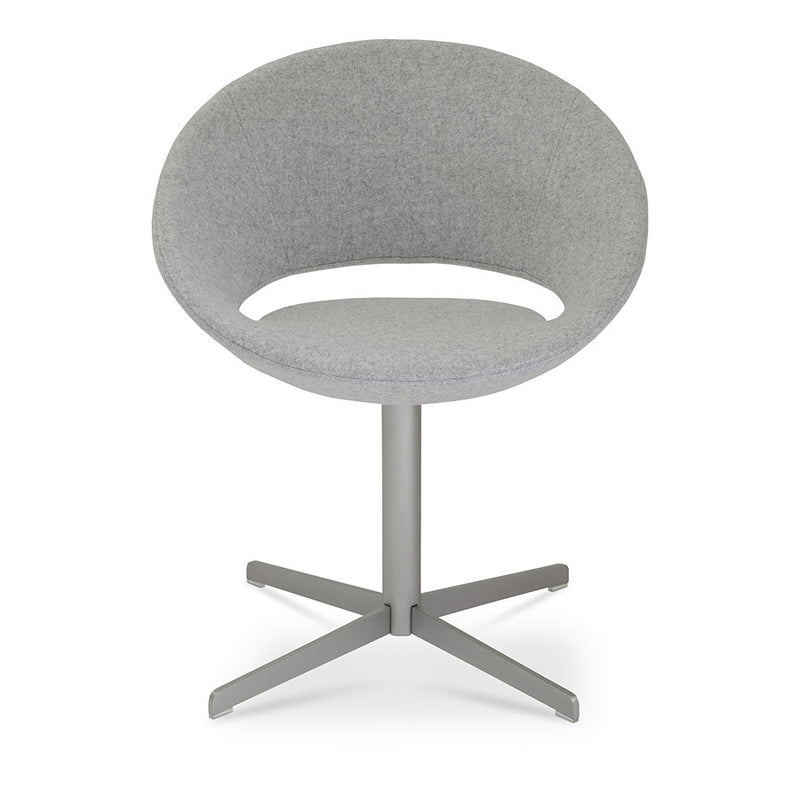 Modern Round Shaped Crescent Swivel Chair | 212Concept