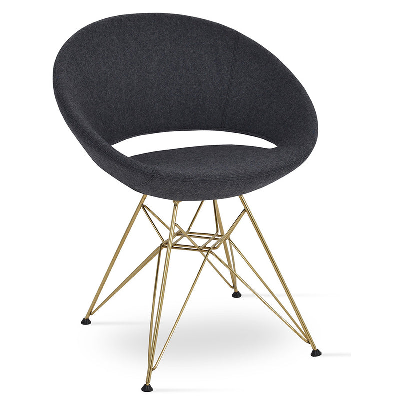 Buy Crescent Tower Chair With Gold Legs | 212Concept