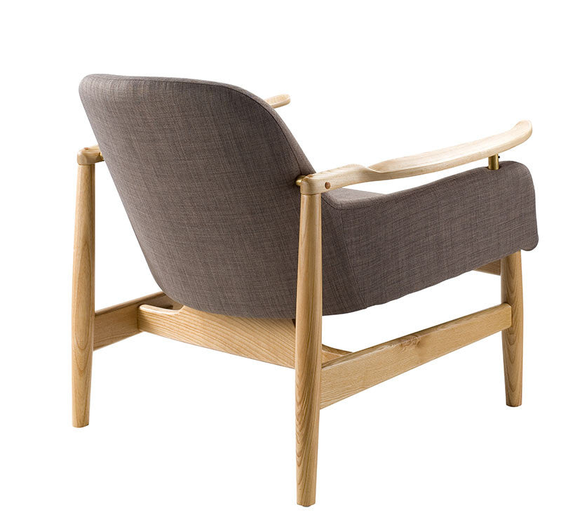 Buy Low-Slung Back With Ash Wood Frame Lounge Chair | 212Concept