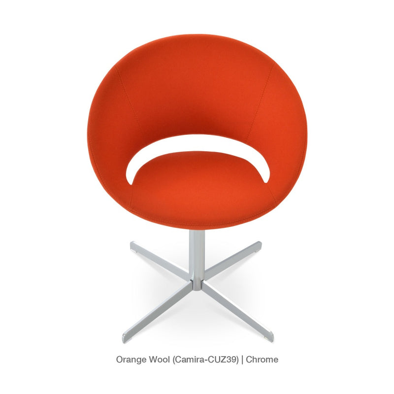 Crescent 4-Star Swivel Chair