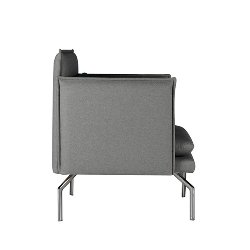 Buy Cube Shaped High Arm Commercial Lobby One-Seater Chair | 212Concept