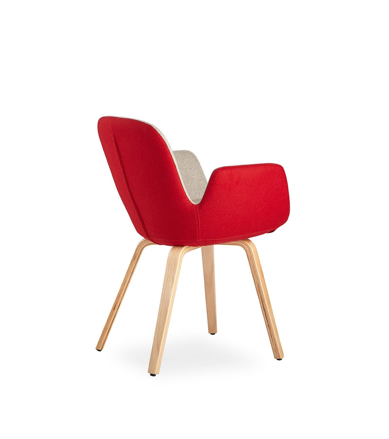 Buy Duo-Toned Block Color Effect Daisy Plywood Armchair | 212Concept
