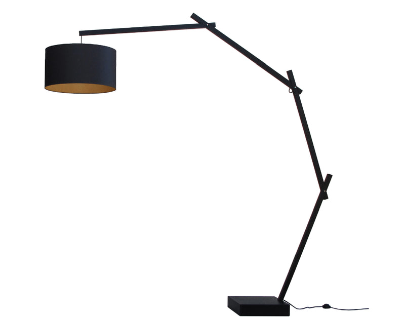 Modern Black Light with Articulated Arm Mechanism | 212Concept