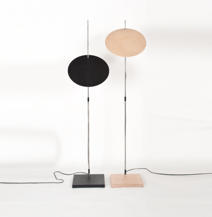 Buy Contemporary Plywood Floor Light With Round Shape | 212Concept