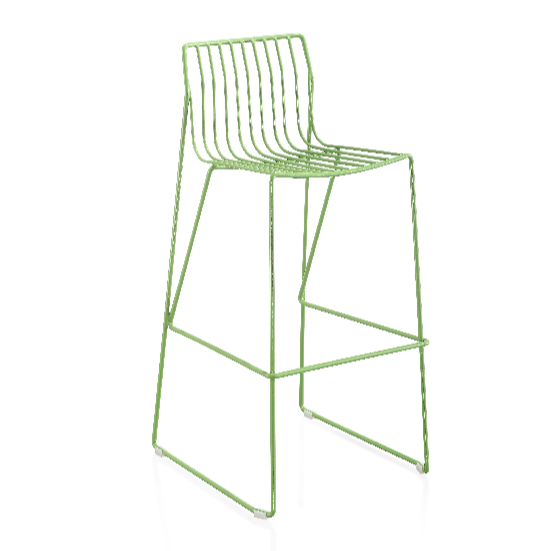 Buy Stainless Steel Green Light Weight Kitchen Stool | 212Concept