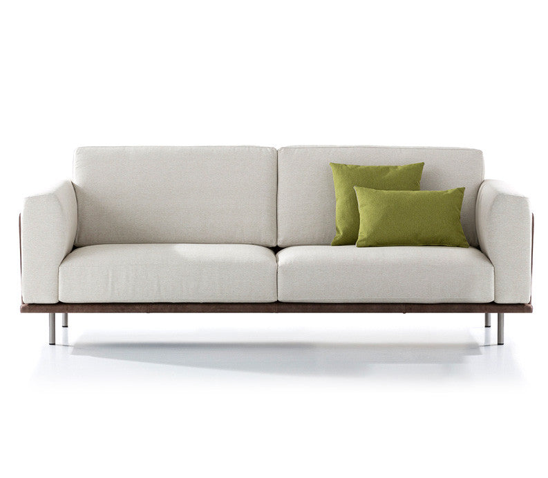 Buy Contrast Color Upholstered Fabric Sofa | 212Concept