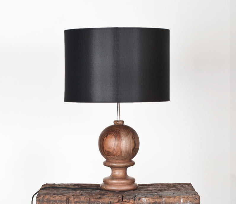 Buy Modern Classic Walnut Wood Table Lamp | 212Concept