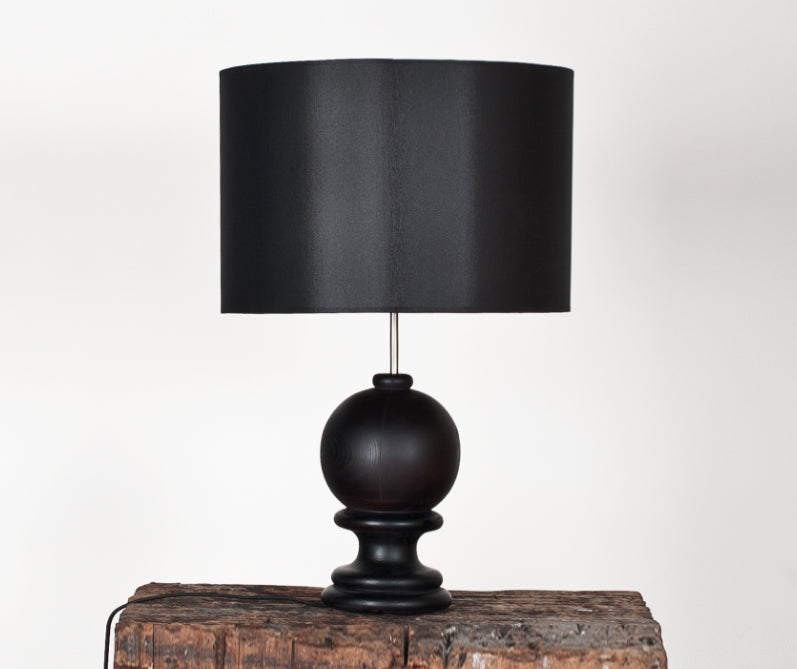 Buy Modern Classic Black Wooden Table Lamp | 212Concept