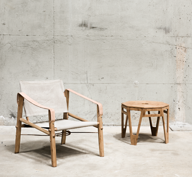 Buy Portable Bamboo Danish Field Chair | 212Concept