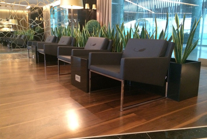Buy Nova Chrome Lounge Chair In Grey | 212Concept