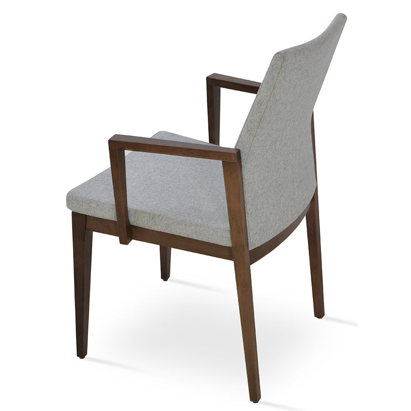 Buy Solid Wood Frame Commercial Pasha Wood Armchair | 212Concept