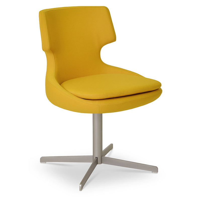Shop For Yellow Patara 4-Star Swivel Chair | 212Concept
