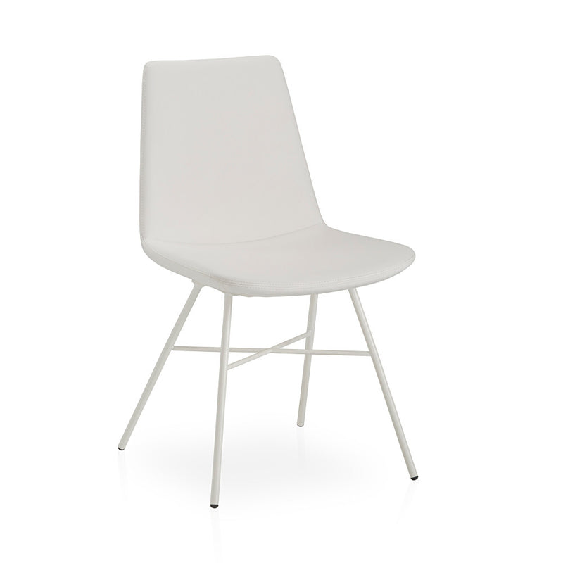 Buy Minimal Steel 4-Legged Pera X Side Chair | 212Concept