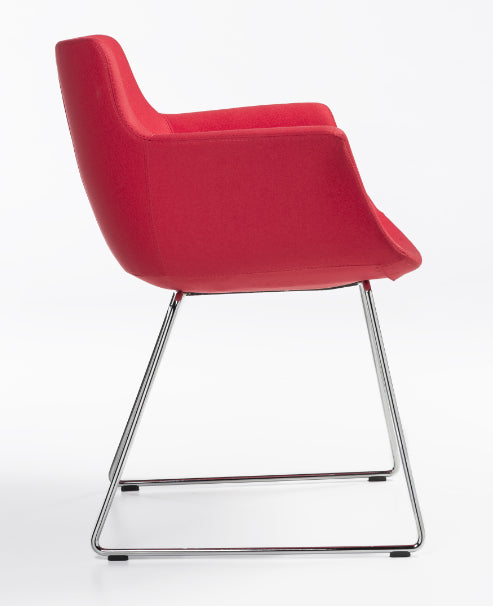 Buy Curved Modern Classic Rego Sled Chair | 212Concept