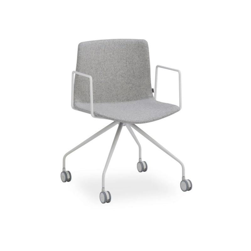 Buy Wool Fabric Upholstered Minimal Rest Office Task Chair | 212Concept