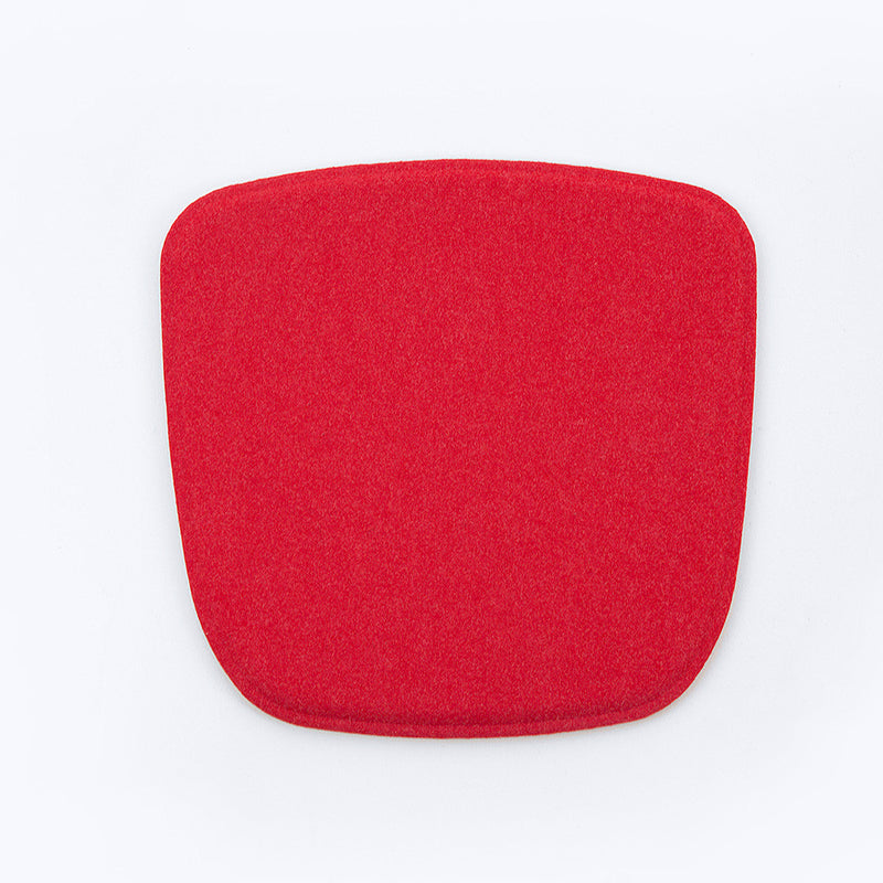 Modern Maharam Kvadrat Wool Seatpad for Kubikoff Armchair Collection Red Wool