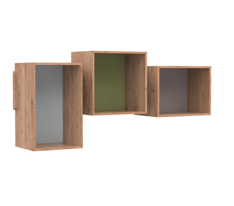 Buy Asymmetric Removable Functional Danish Bookcase Units | 212Concept