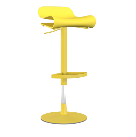 Buy Heat-Resistant Yellow Adjustable Height Stool | 212Concept