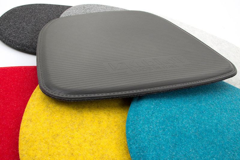 Modern Maharam Kvadrat Wool Seatpads for Kubikoff Armchair Collection in various colors