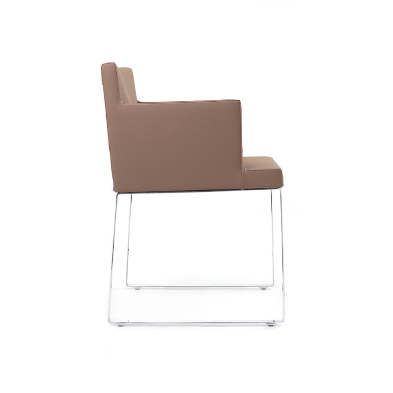 Buy Wide Steel Sled Base Armchair | 212Concept