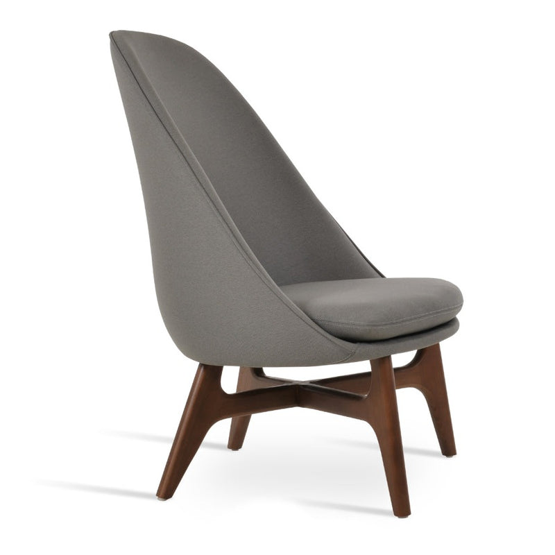 Avanos Lounge Chair Wood Base