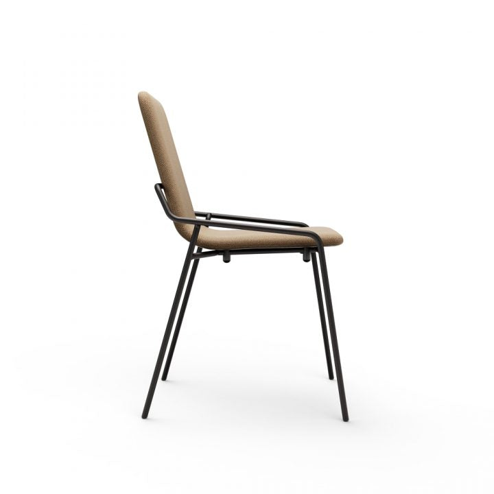 Dupont Stacking Chair Upholstered