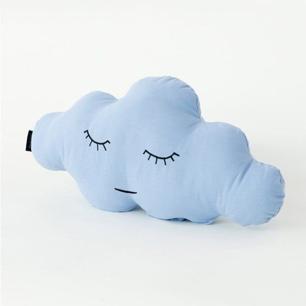 Modern Cloud Shaped Blue Cotton Pillow | 212Concept