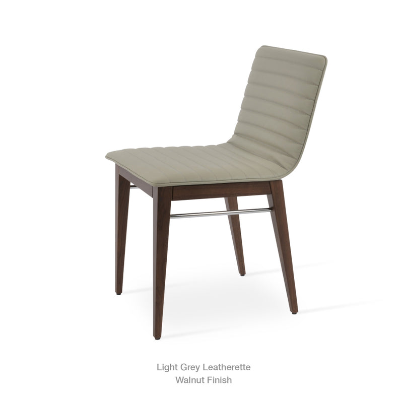 Corona Wood Dining Chair Full Upholstery