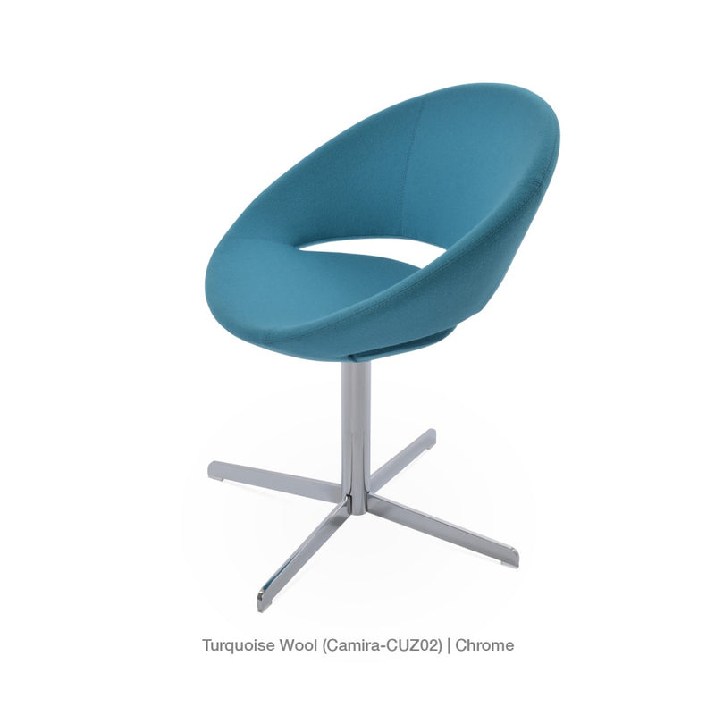 Crescent 4-Star Swivel Chair