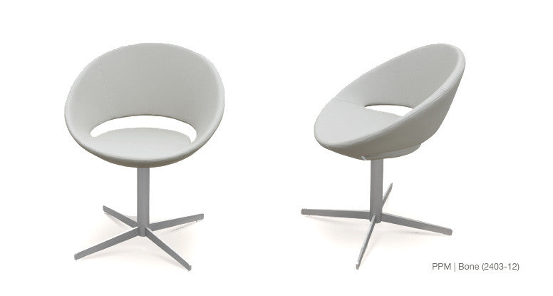 Modern Round Shaped Crescent Swivel Chair | 212Concept