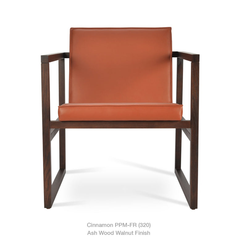 Cube Wood Lounge Chair