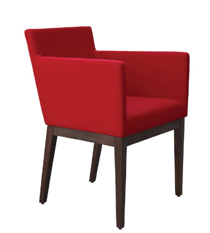 Harput Dining Chair Red Wool