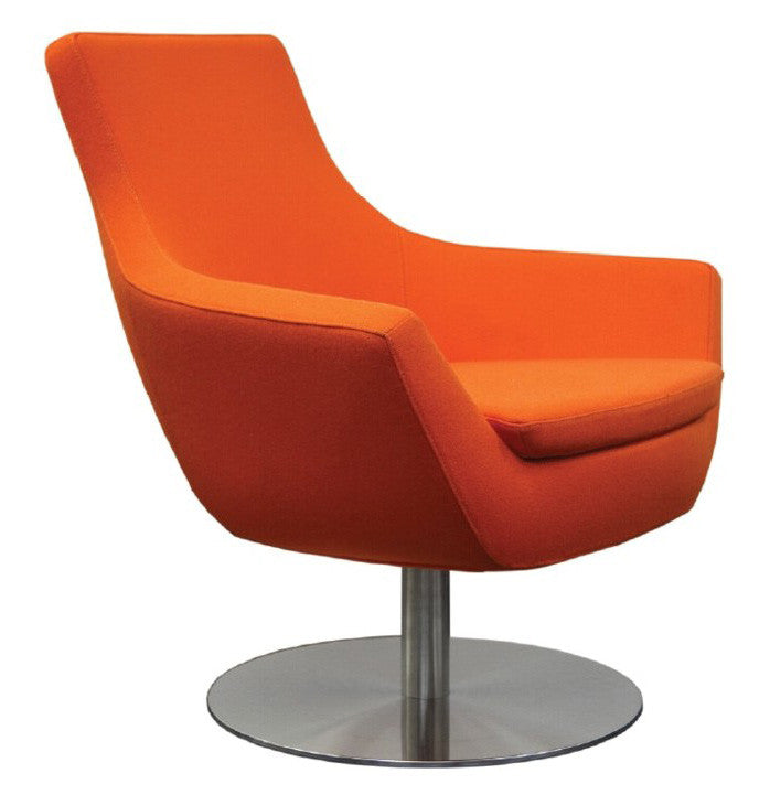 Rebecca Chair Orange Wool