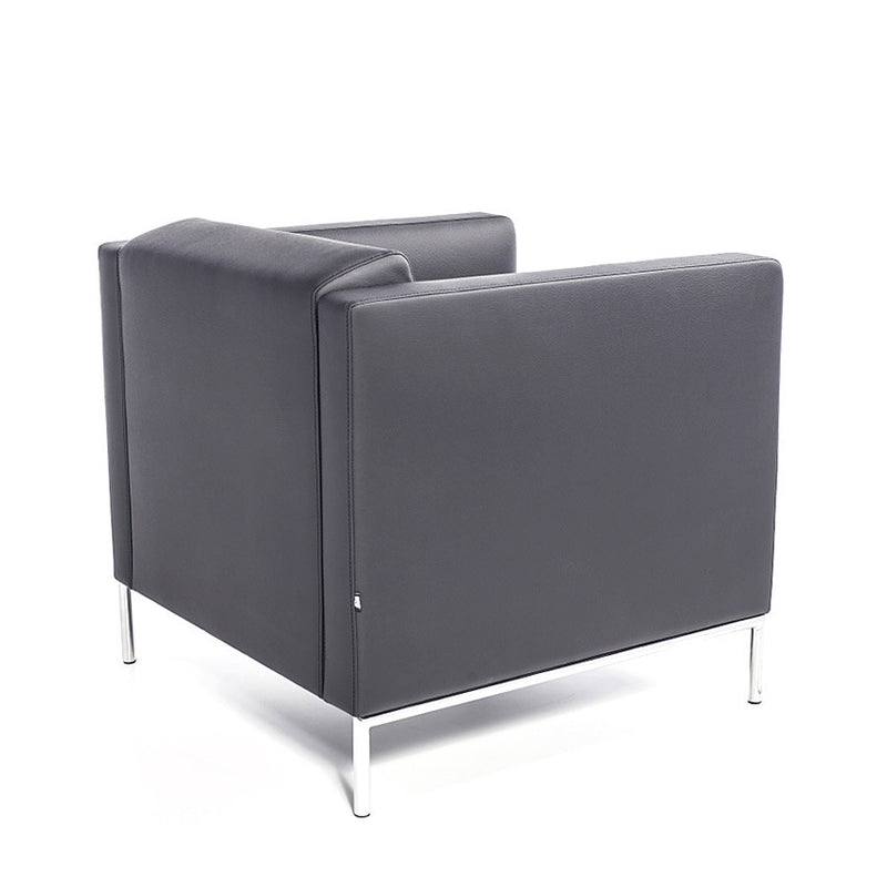 Buy Soft Deep Seated Lounge Chair In Leather | 212Concept
