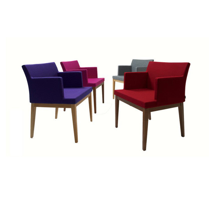 Buy Soho Wood modern armchairs in various colors | 212Concept