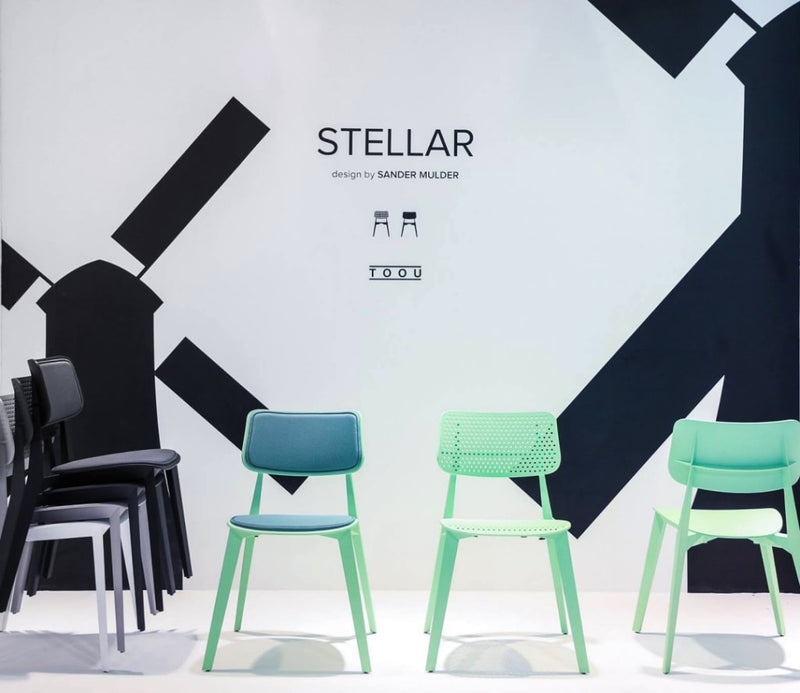 Stellar Stackable Chair Upholstered