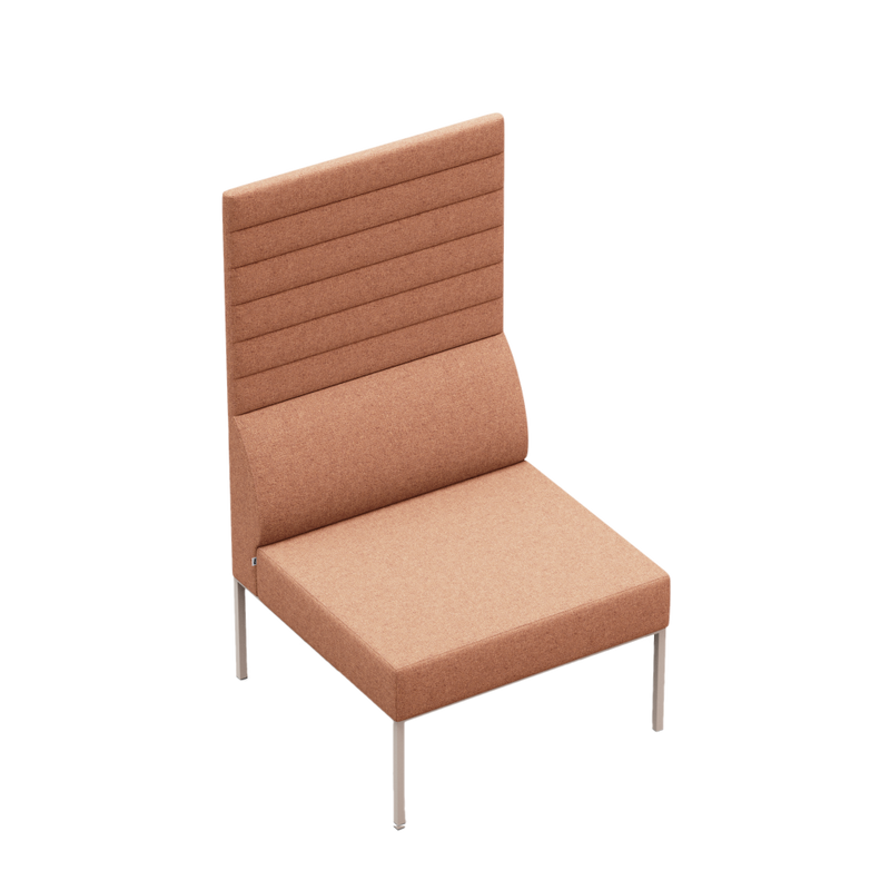 Noda High Back 1 Seater Sofa