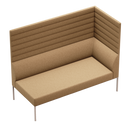 Noda High Back One Arm 2 Seater Sofa