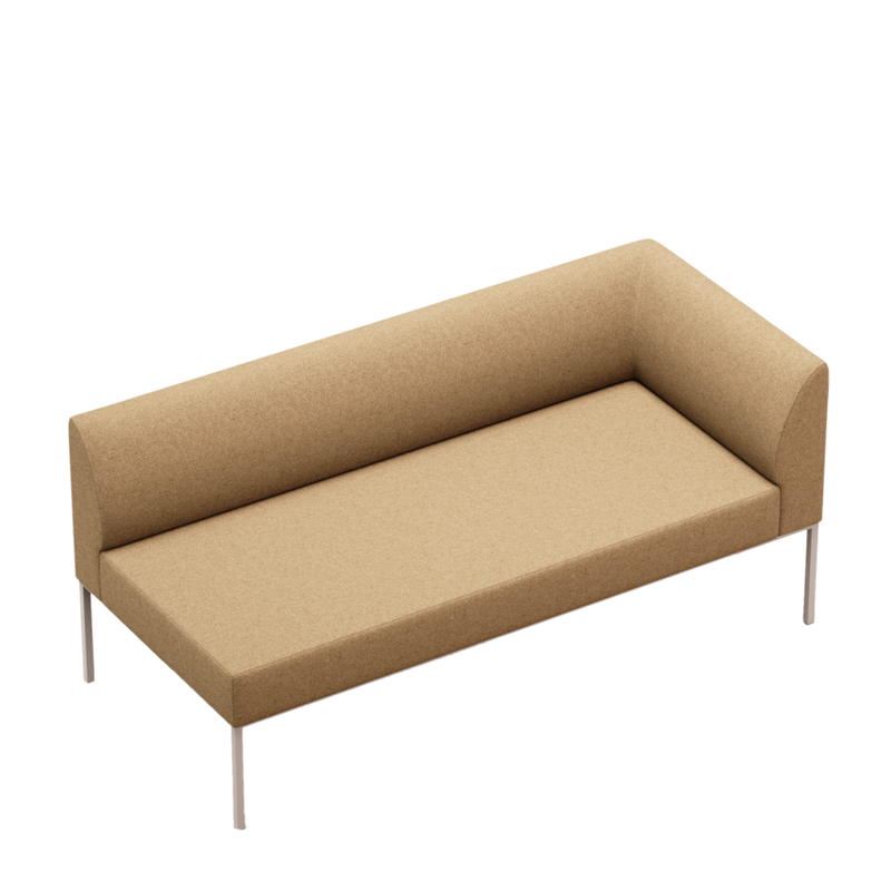 Noda One Arm 2 Seater Sofa