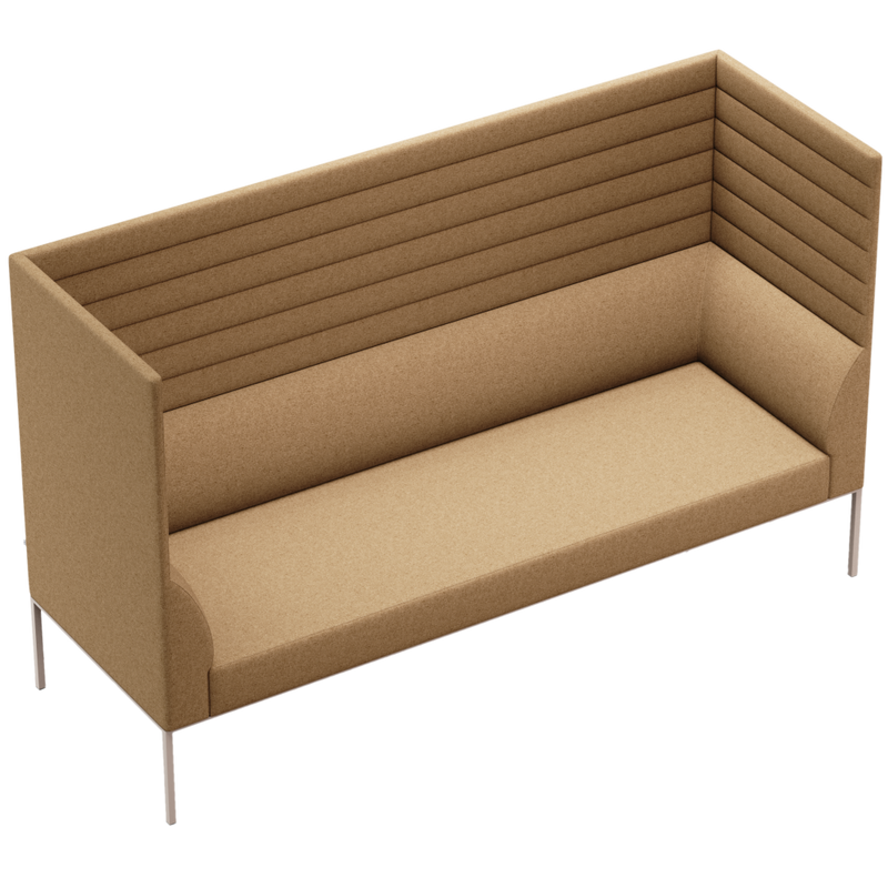 Noda High Back 3 Seater Sofa
