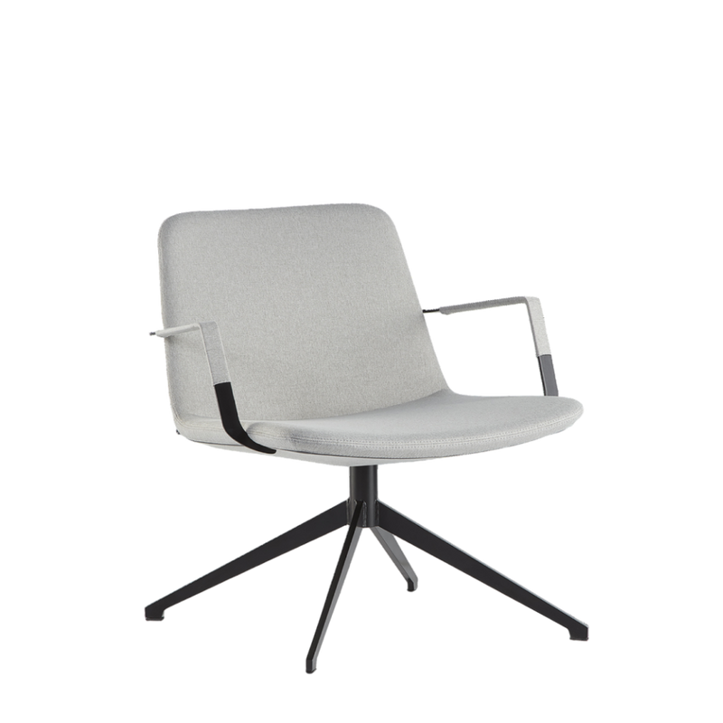 Pera Metal Swivel Lounge Chair