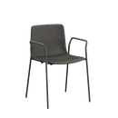Rest 4-Leg Upholstered Chair with Arm